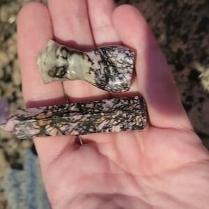 small rhodonite bundle